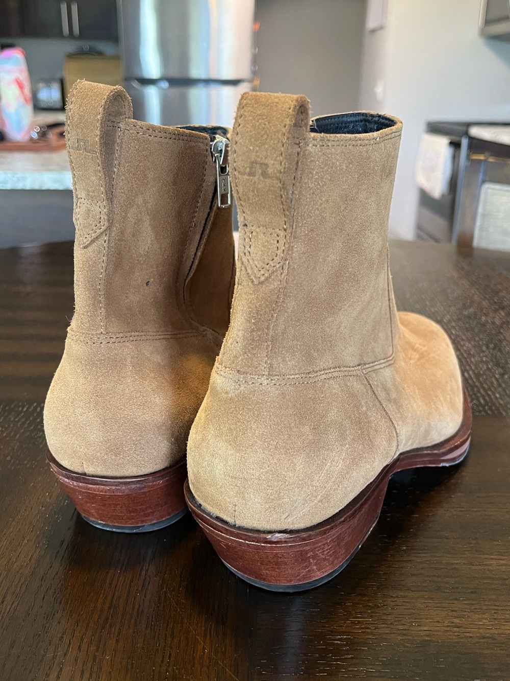 J. Lindeberg Men’s Wyatt Suede Boots Size 43 / US 10 - Picture 4 of 16